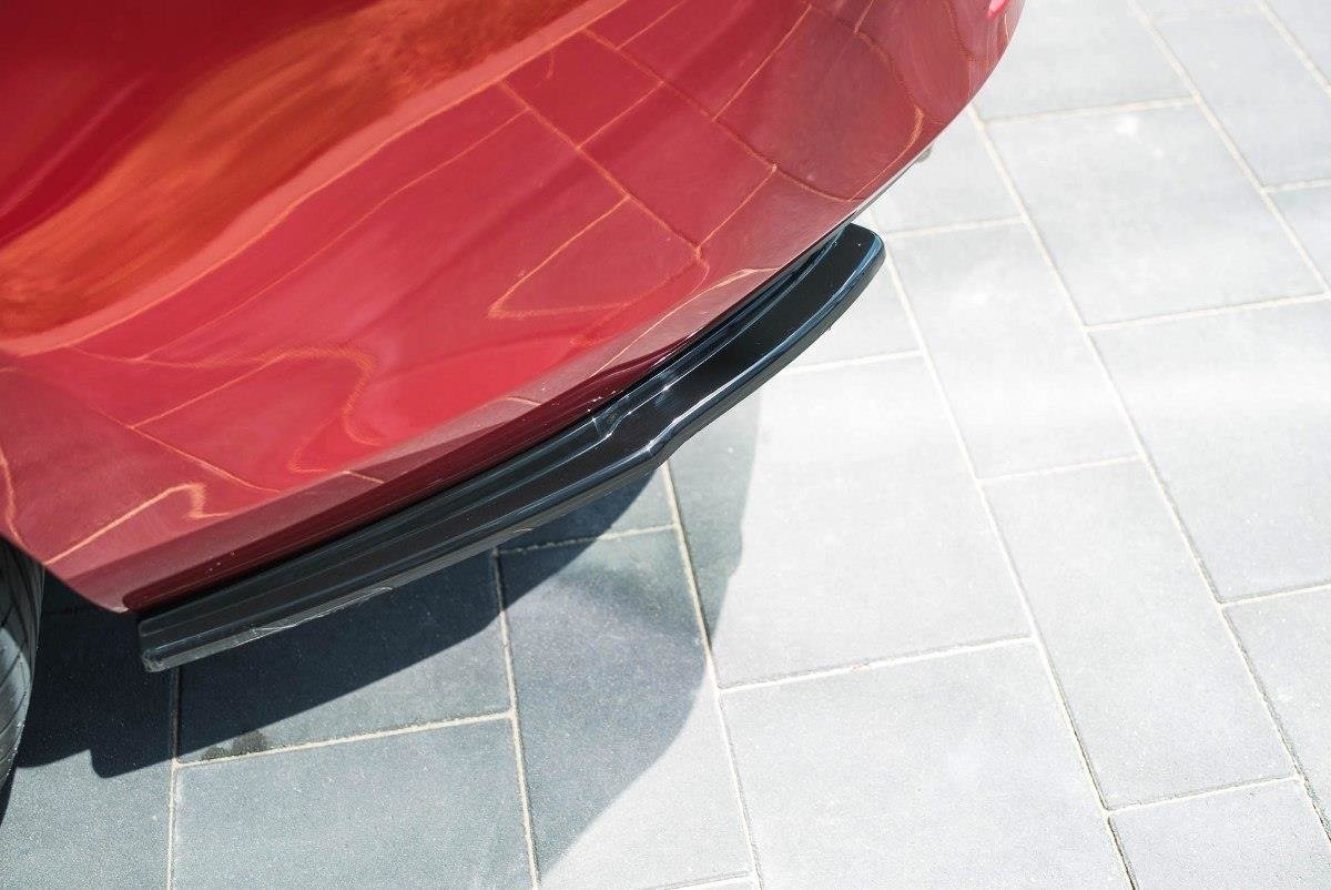 Heck Ansatz Flaps Diffusor für Mazda 6 GJ Mk3 Facelift Carbon Look
