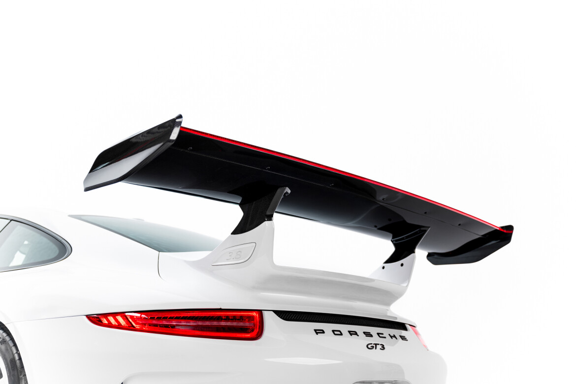 Carbon Spoiler V.2 + LED passend für Porsche 911 GT3 991