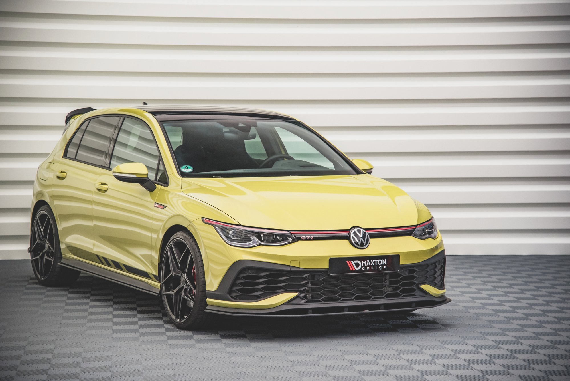 Street Pro Spoilerlippe Front Ansatz passend für VW Golf GTI Clubsport Mk8