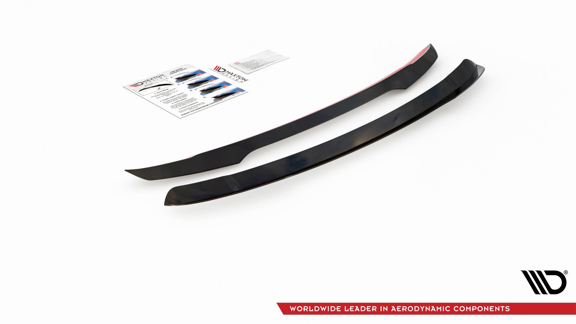 Heck Spoiler Aufsatz Abrisskante passend für Mercedes C Kombi S205 schwarz Hochglanz