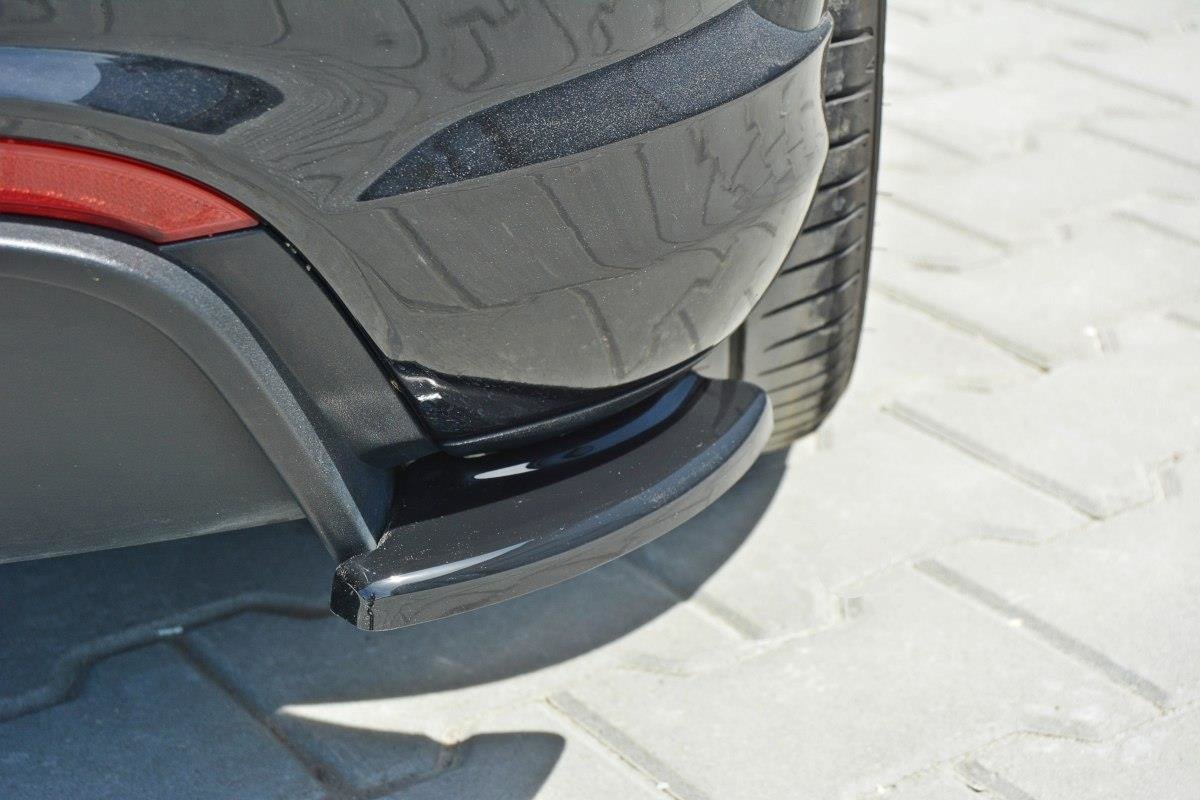 Diffusor Flaps passend für ABARTH Punto Evo schwarz Hochglanz