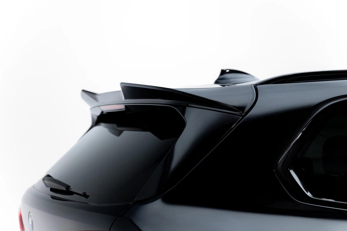 Heckspoiler Lippe 3D passend für BMW X5 M-Paket G05 / G05 Facelift schwarz Hochglanz