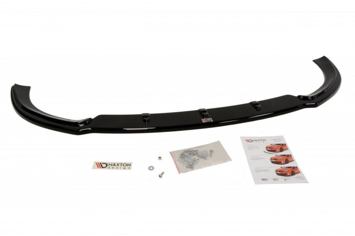 Street+ Spoilerlippe Front Ansatz V.2 passend für Ford Focus RS Mk2 schwarz Hochglanz