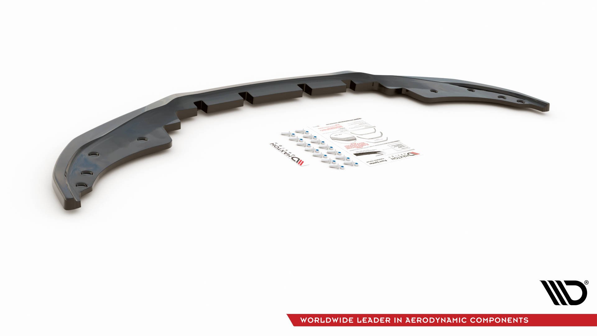 Street+ Spoilerlippe Front Ansatz V.3 passend für BMW 4er M-Paket / M440i G22 / G23 / G22 FL / G23 FL schwarz Hochglanz