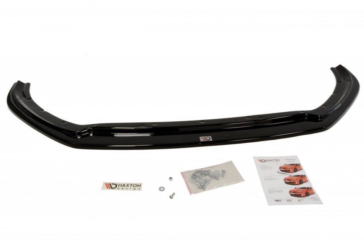 Street+ Spoilerlippe Front Ansatz V.3 passend für Ford Focus RS Mk3 schwarz Hochglanz