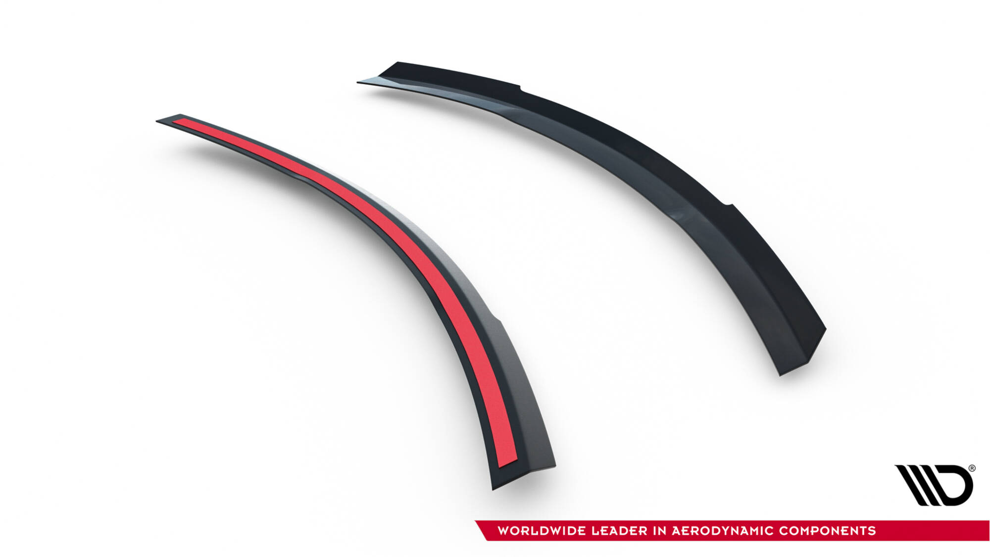Spoiler CAP für Mercedes-Benz GLA 45 AMG schwarz Hochglanz