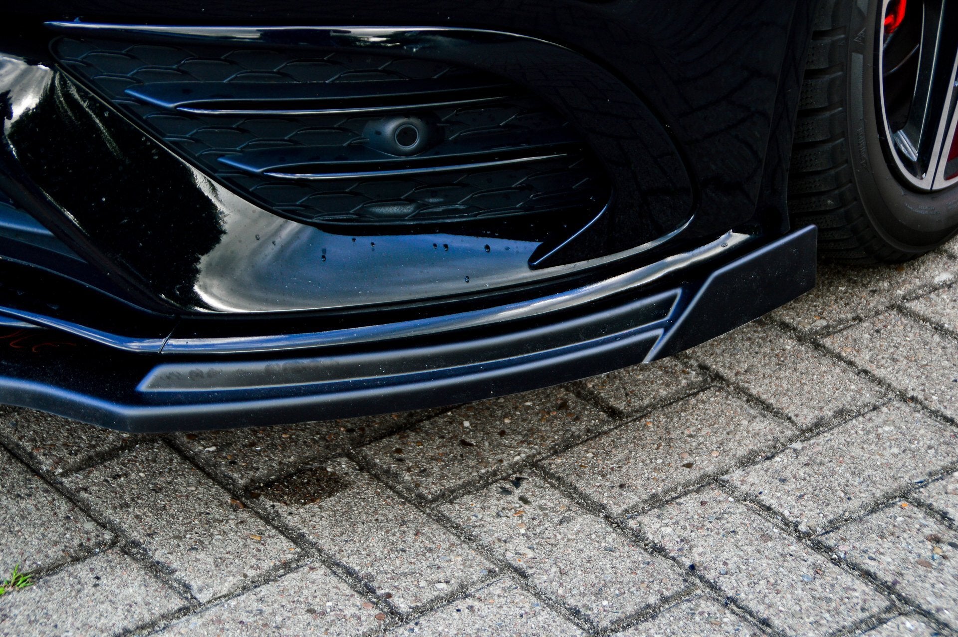 Cuplippe Spoilerlippe mit Wing ABS Mercedes CLA AMG-Line C118 X118 Carbon Optik