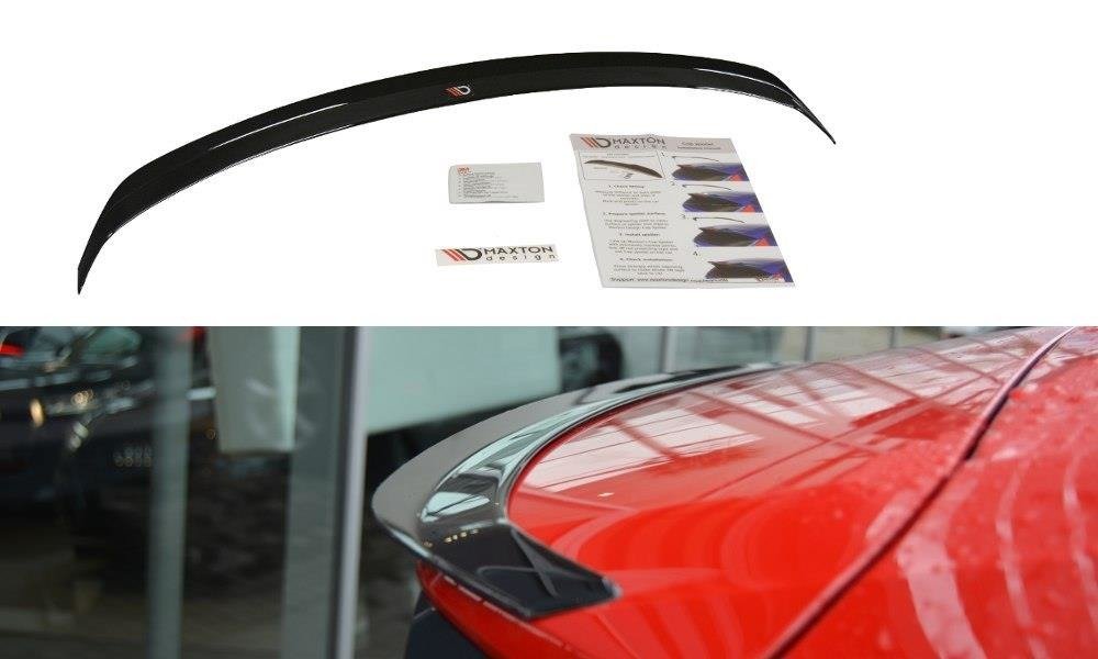 Spoiler CAP für Audi Q2 Mk.1 schwarz Hochglanz