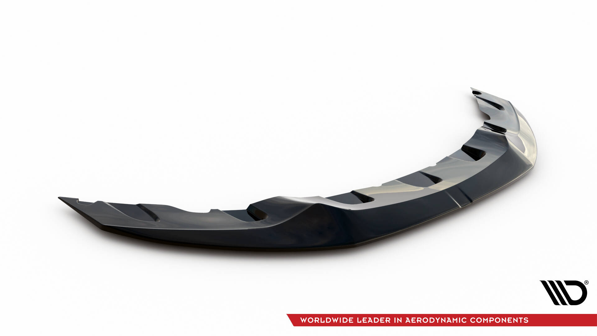Street+ Spoilerlippe Front Ansatz V.2 passend für BMW 4er Coupe / Gran Coupe / Cabrio M-Paket F32 / F36 / F33 schwarz Hochglanz