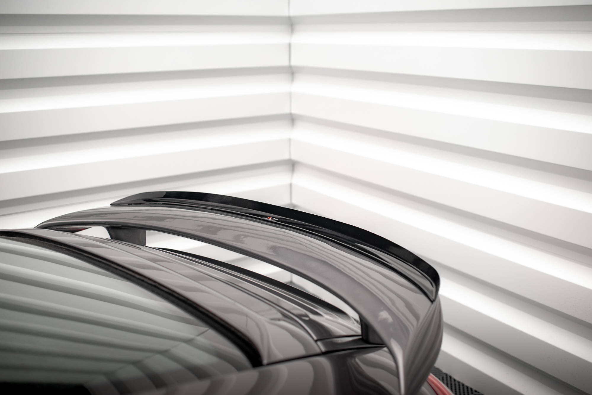 Heck Spoiler Aufsatz Abrisskante passend für Porsche 911 Carrera / Carrera GTS 997 FL schwarz Hochglanz