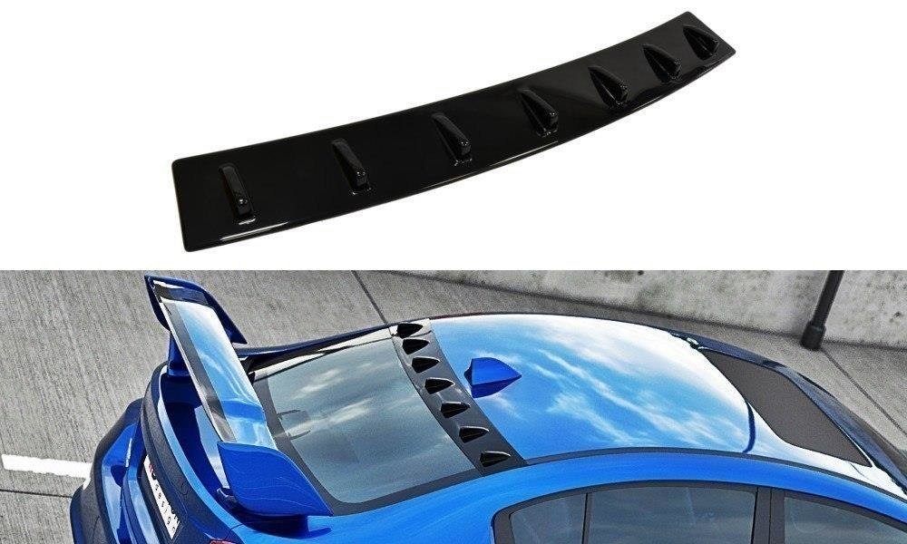 Heckscheiben Spoiler passend für Subaru WRX STI schwarz Hochglanz
