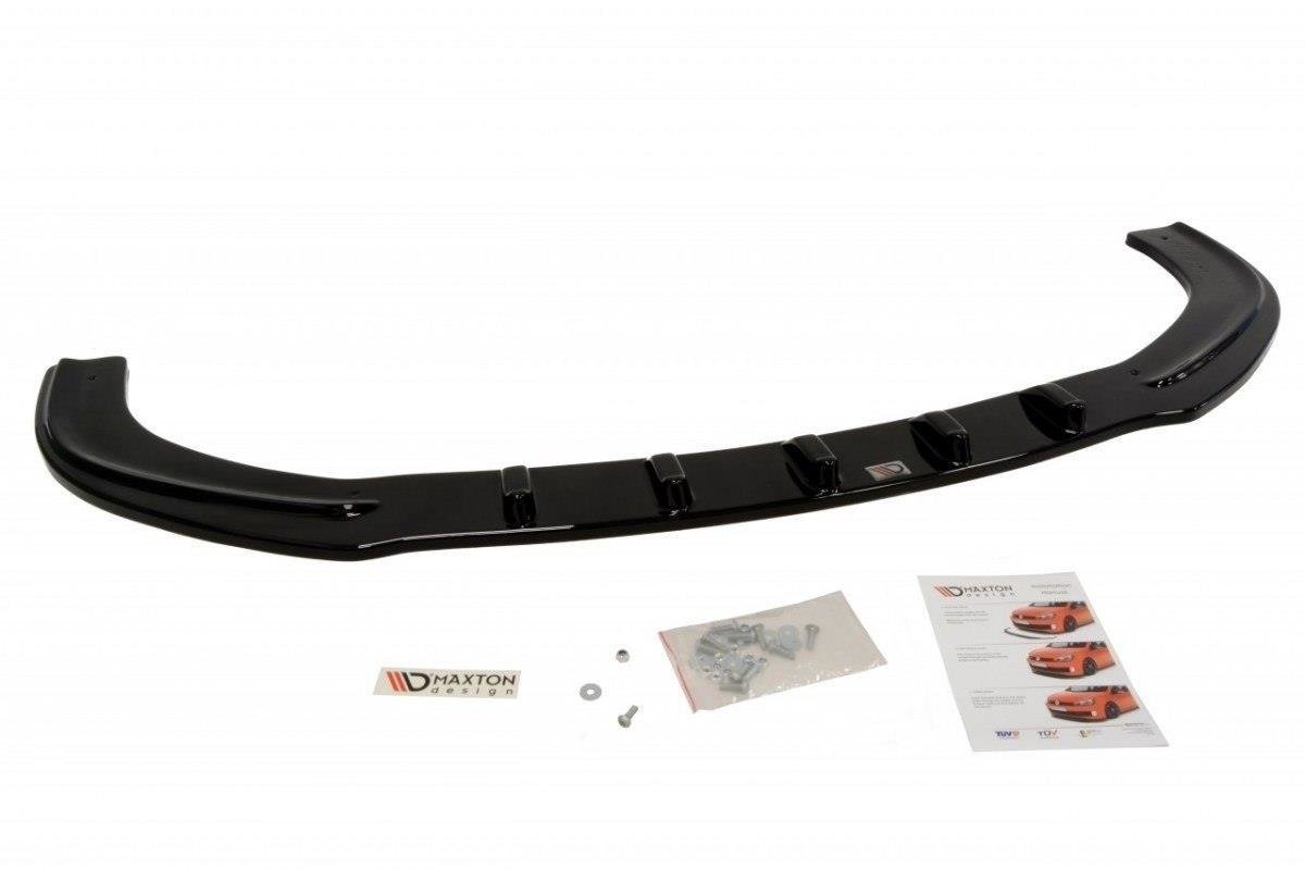 Street+ Spoilerlippe Front Ansatz passend für Mazda 6 MK2 passend für DYNAMIC SPORTStoßstange schwarz Hochglanz