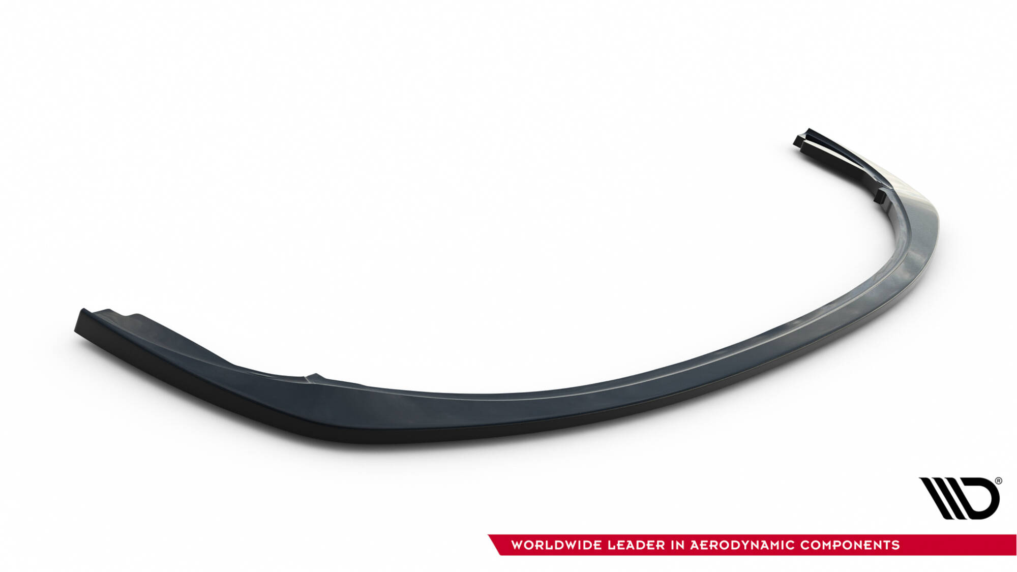 Street+ Spoilerlippe Front Ansatz passend für Renault Megane 3 RS V.2 schwarz Hochglanz