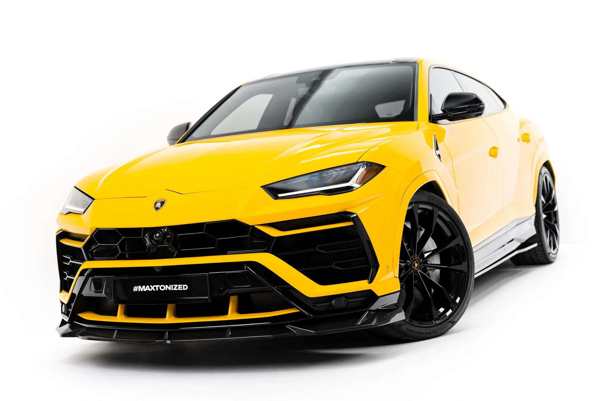 Prepreg Carbon Fiber Street+ Spoilerlippe Front Ansatz passend für Lamborghini Urus Mk 1