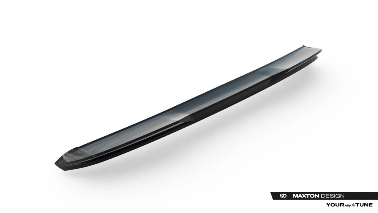 Heckspoiler Lippe 3D passend für Volvo V60 R-Design Mk3 schwarz Hochglanz