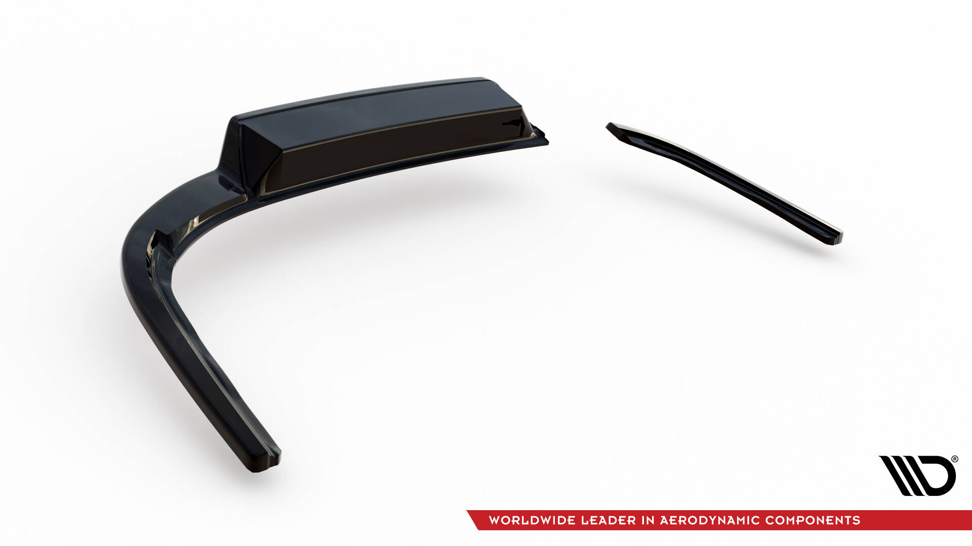 Diffusor Heckansatz passend für VW Passat R-Line B8 schwarz Hochglanz