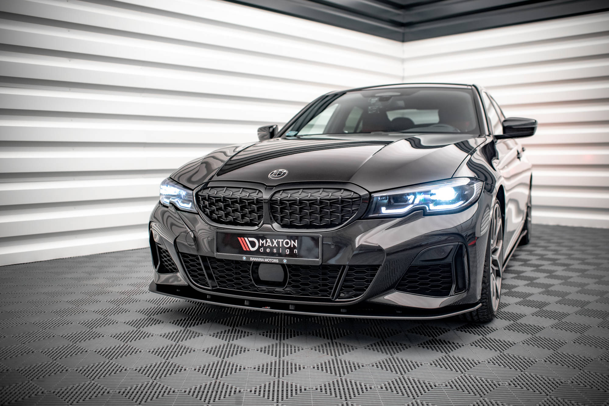 Street Pro Spoilerlippe Front Ansatz passend für BMW 3er M-Paket G20 / G21