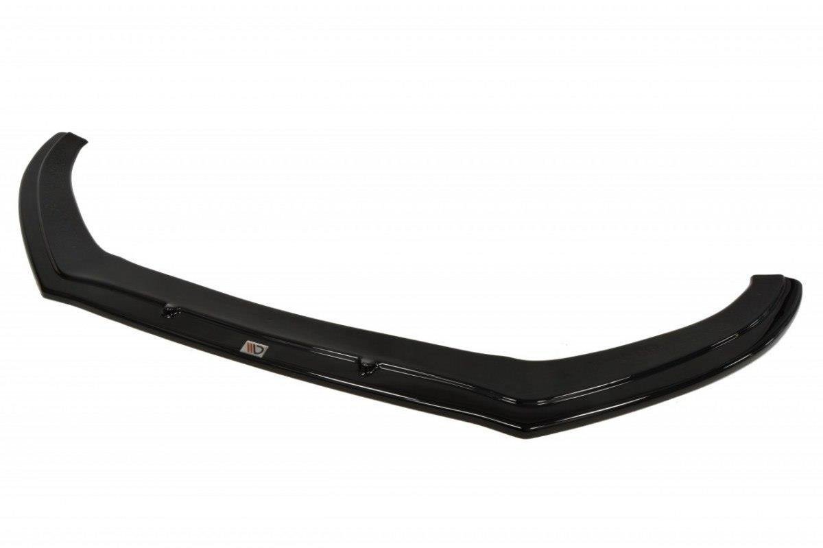 Street+ Spoilerlippe Front Ansatz V.1 passend für Audi A4 B8 FL schwarz Hochglanz