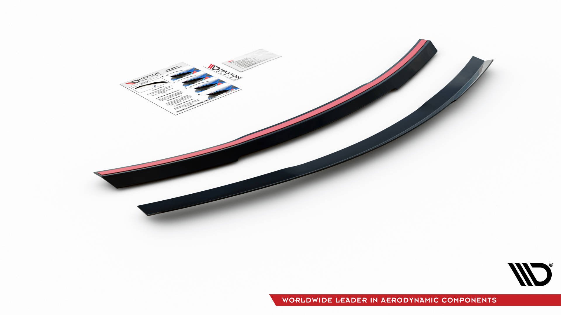 Spoiler CAP für Mercedes GLA 45 AMG SUV X156 vor Facelift Carbon Look