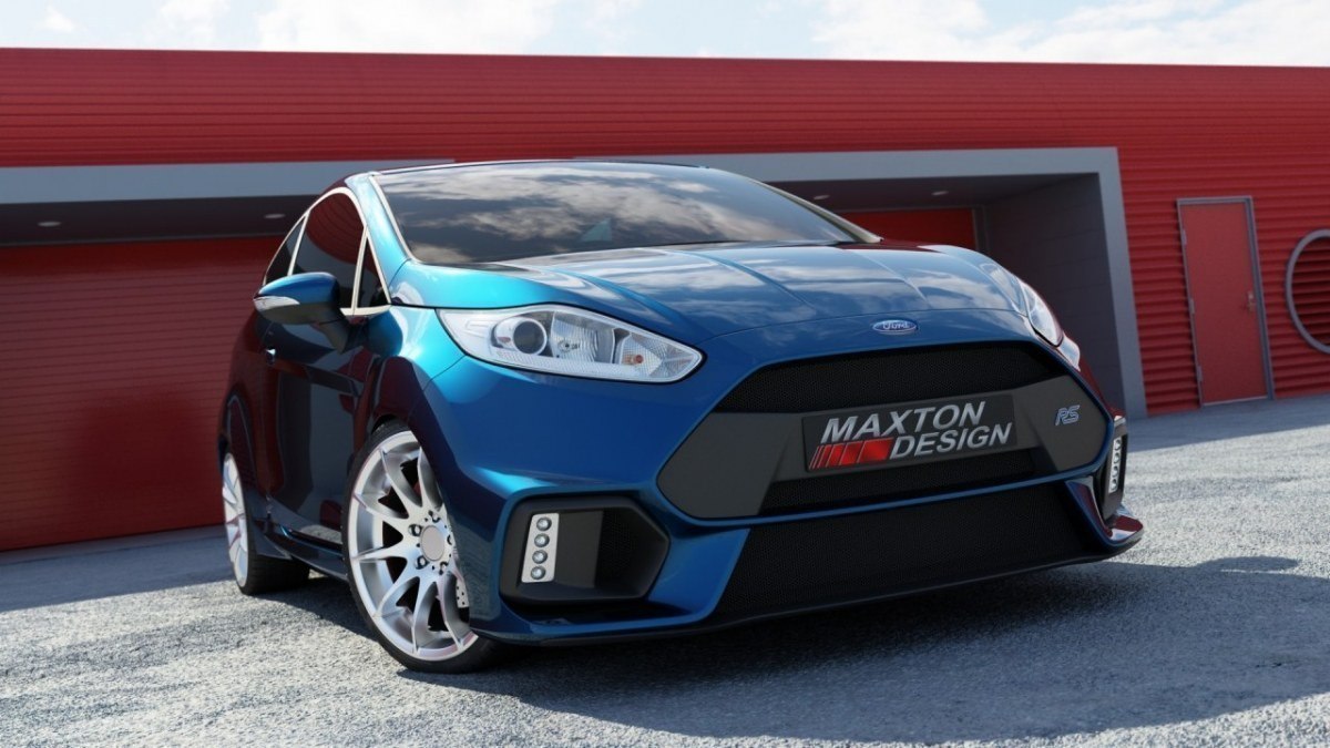 Frontstoßstange passend für FORD FIESTA MK7 NACHFL FOCUS RS 2015 LOOK mit LED