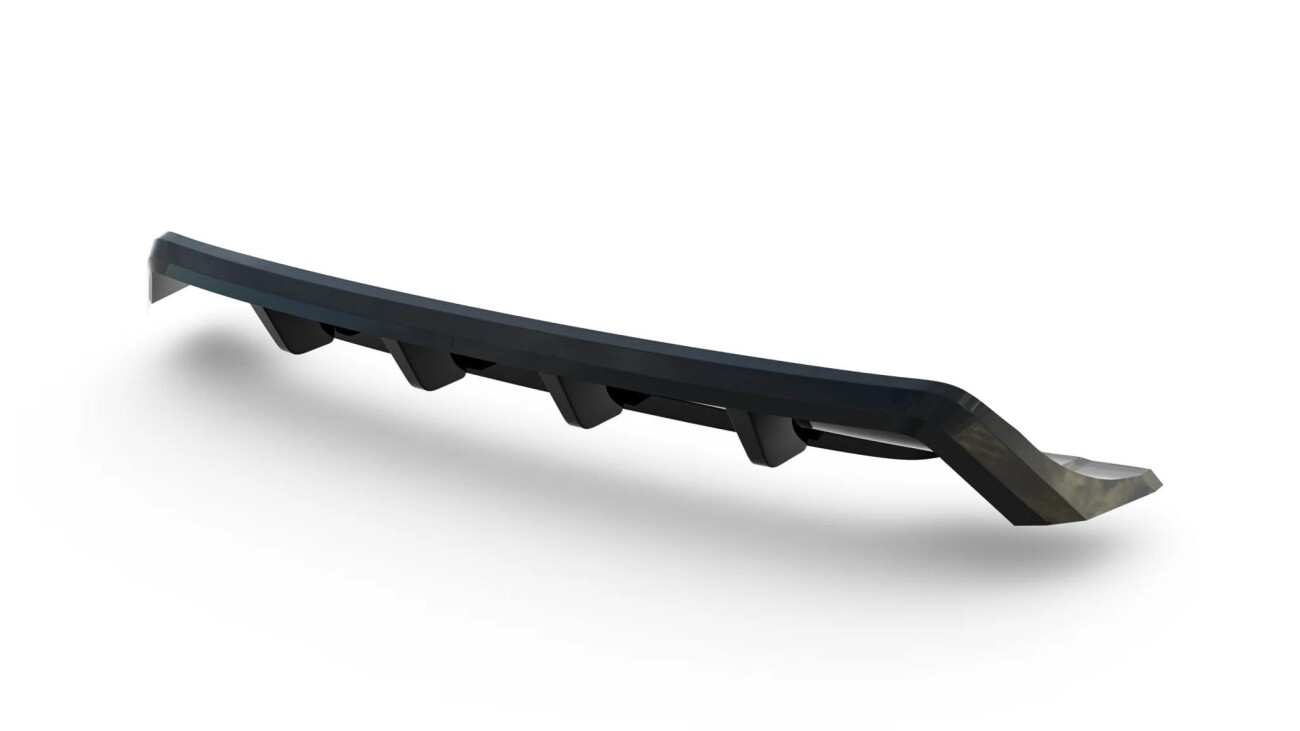 Diffusor RACE passend für BMW X3 G01 schwarz Hochglanz