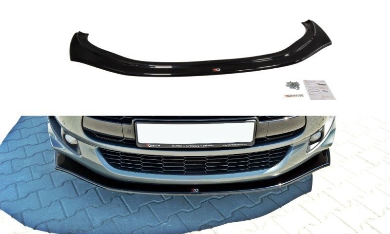 Street+ Spoilerlippe Front Ansatz V.2 passend für CITROEN DS5 FL schwarz matt