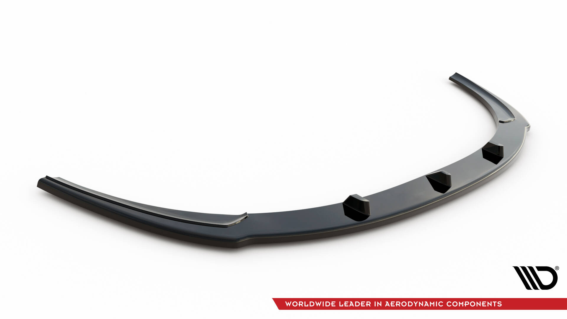 Street+ Spoilerlippe Front Ansatz passend für Ford Focus ST Mk2 FL schwarz Hochglanz