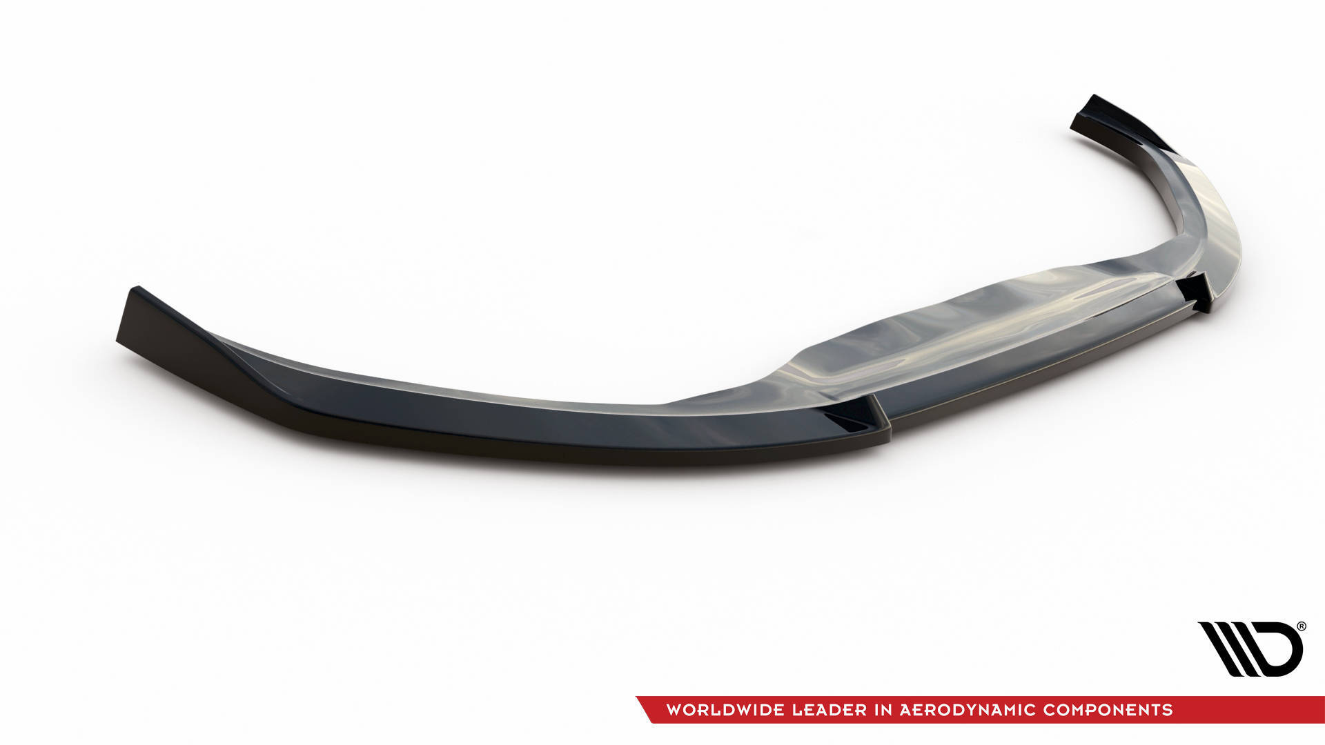 Street+ Spoilerlippe Front Ansatz V.3 passend für Toyota Yaris Mk4 schwarz Hochglanz