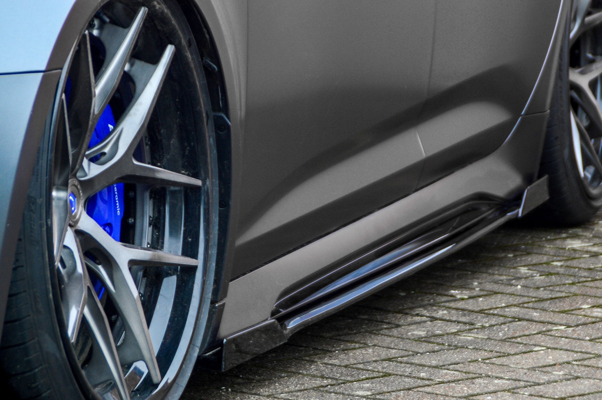 Bodykit für Audi RS6 C8 4K Bj.2019- Schwarz Matt