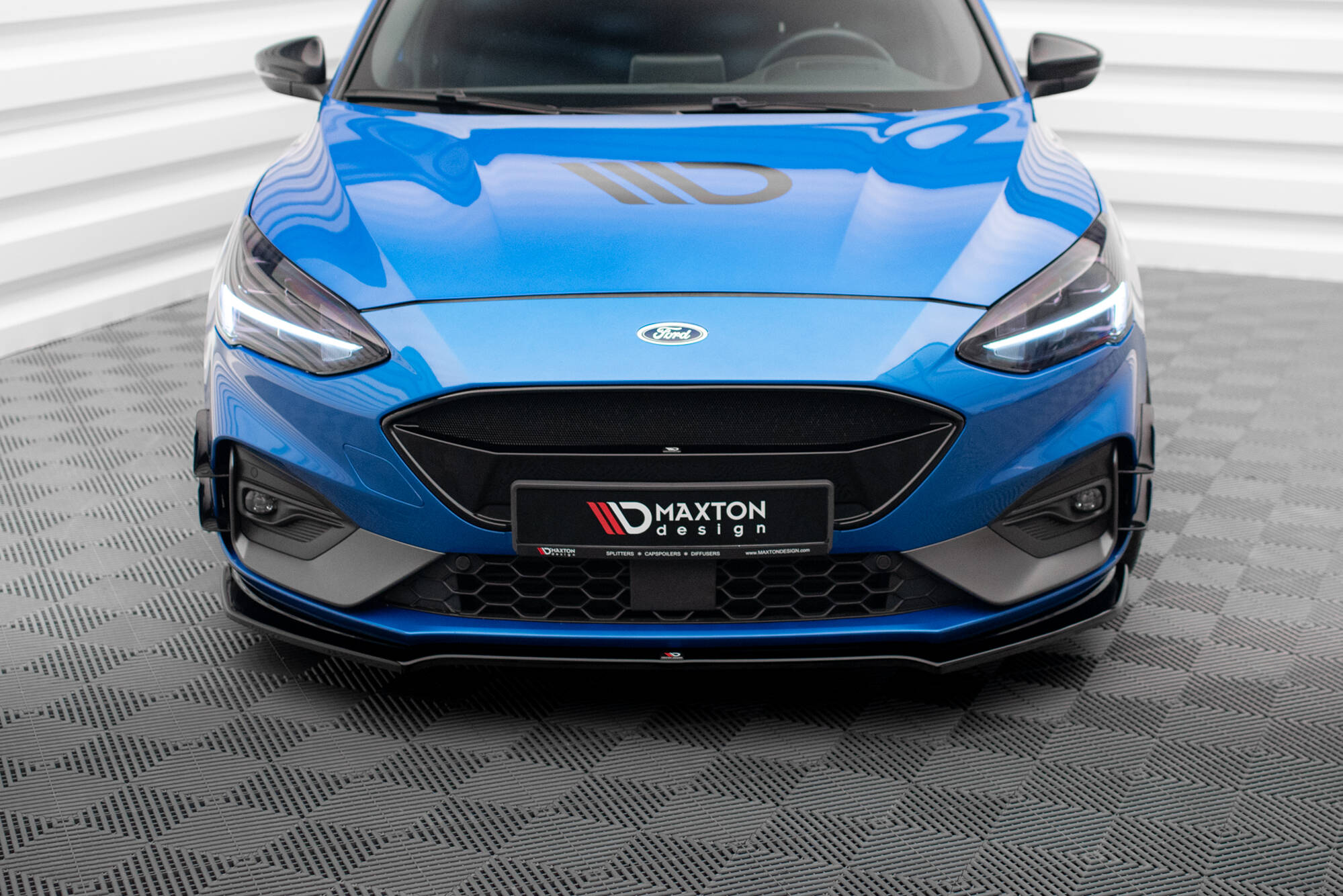 Front Grill Ford Focus ST / ST-Line Mk4 schwarz Hochglanz