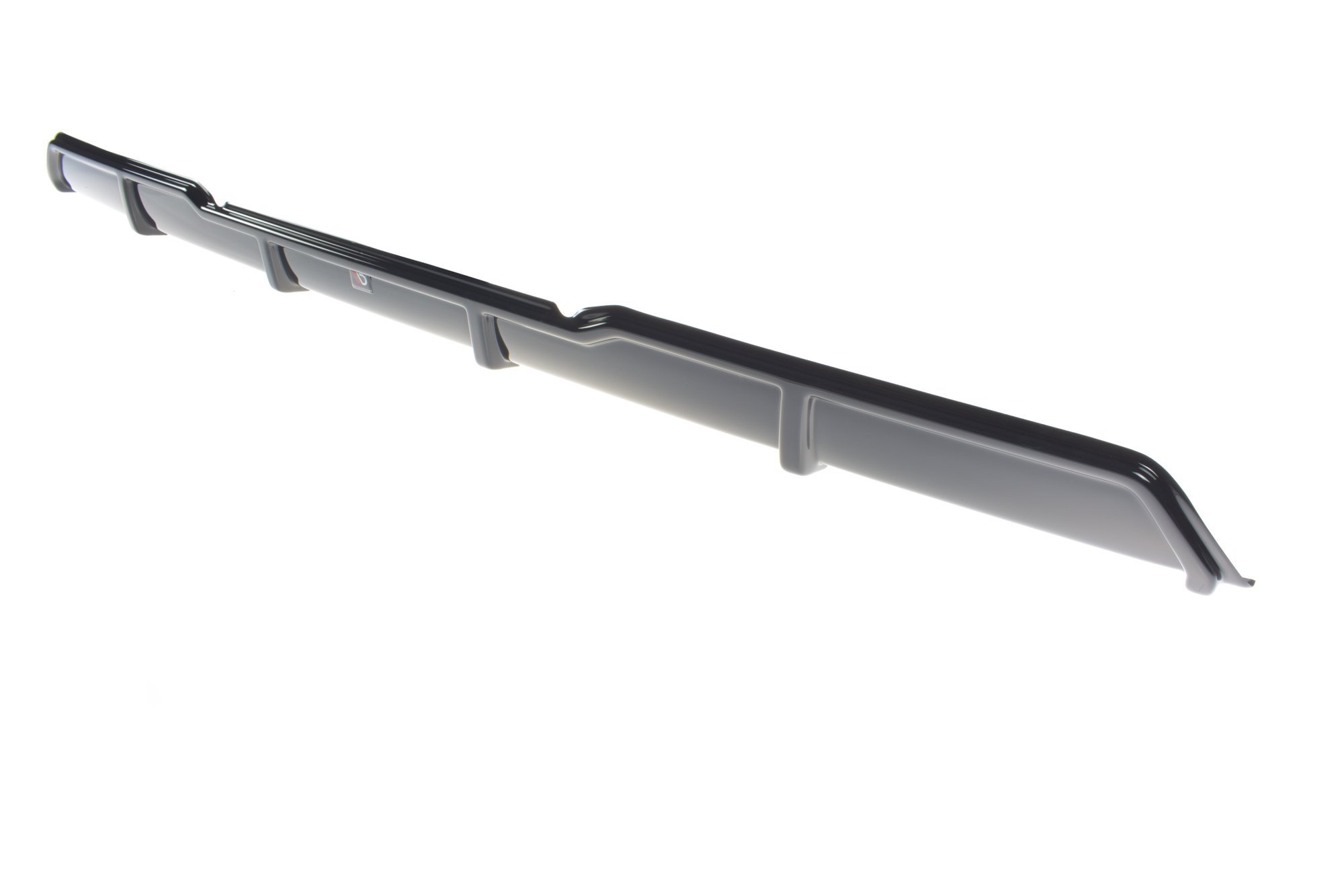 Diffusor Heck Ansatz für VW T6 / T6.1 schwarz Hochglanz