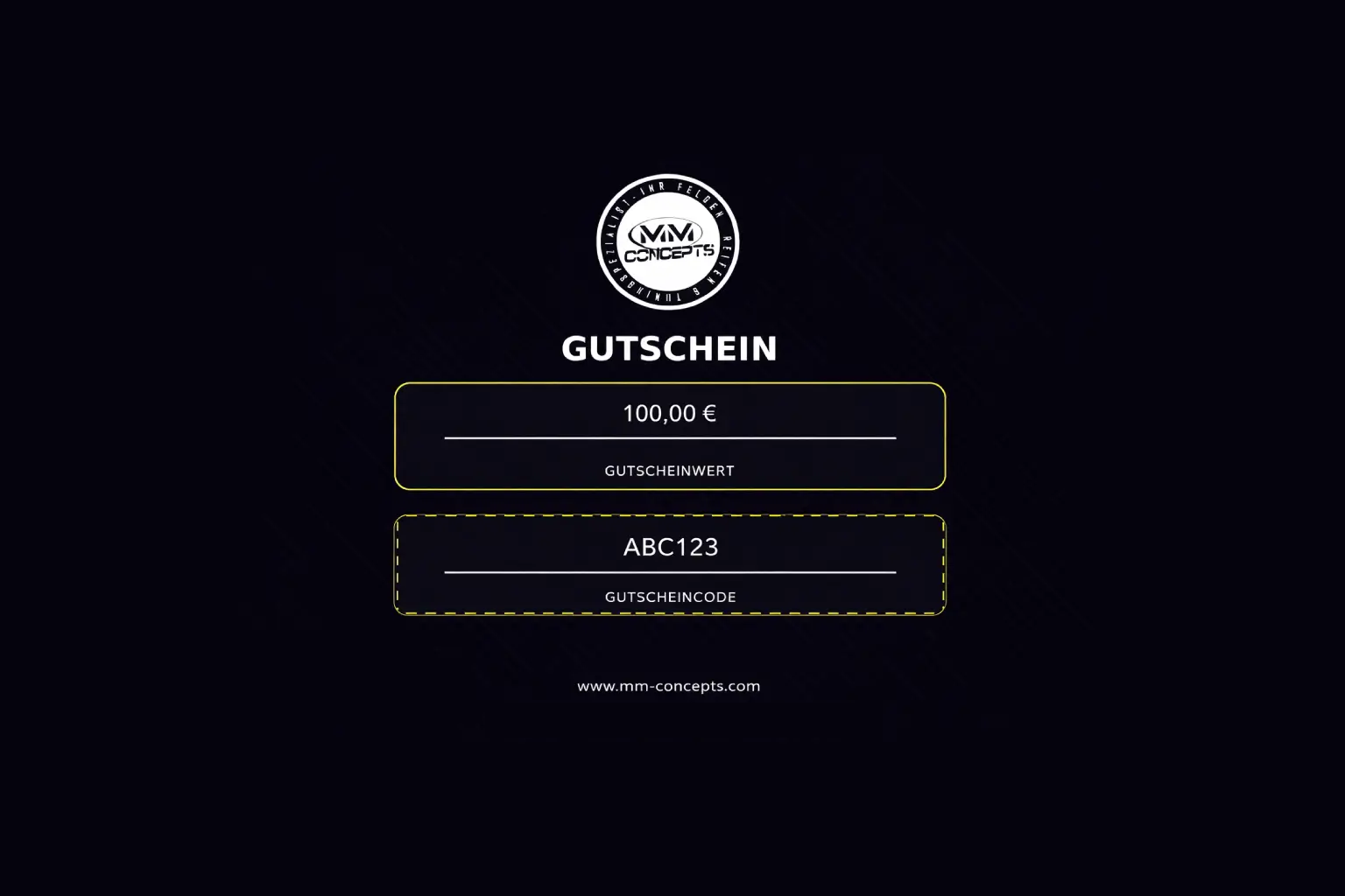 Geschenkgutschein zum Download