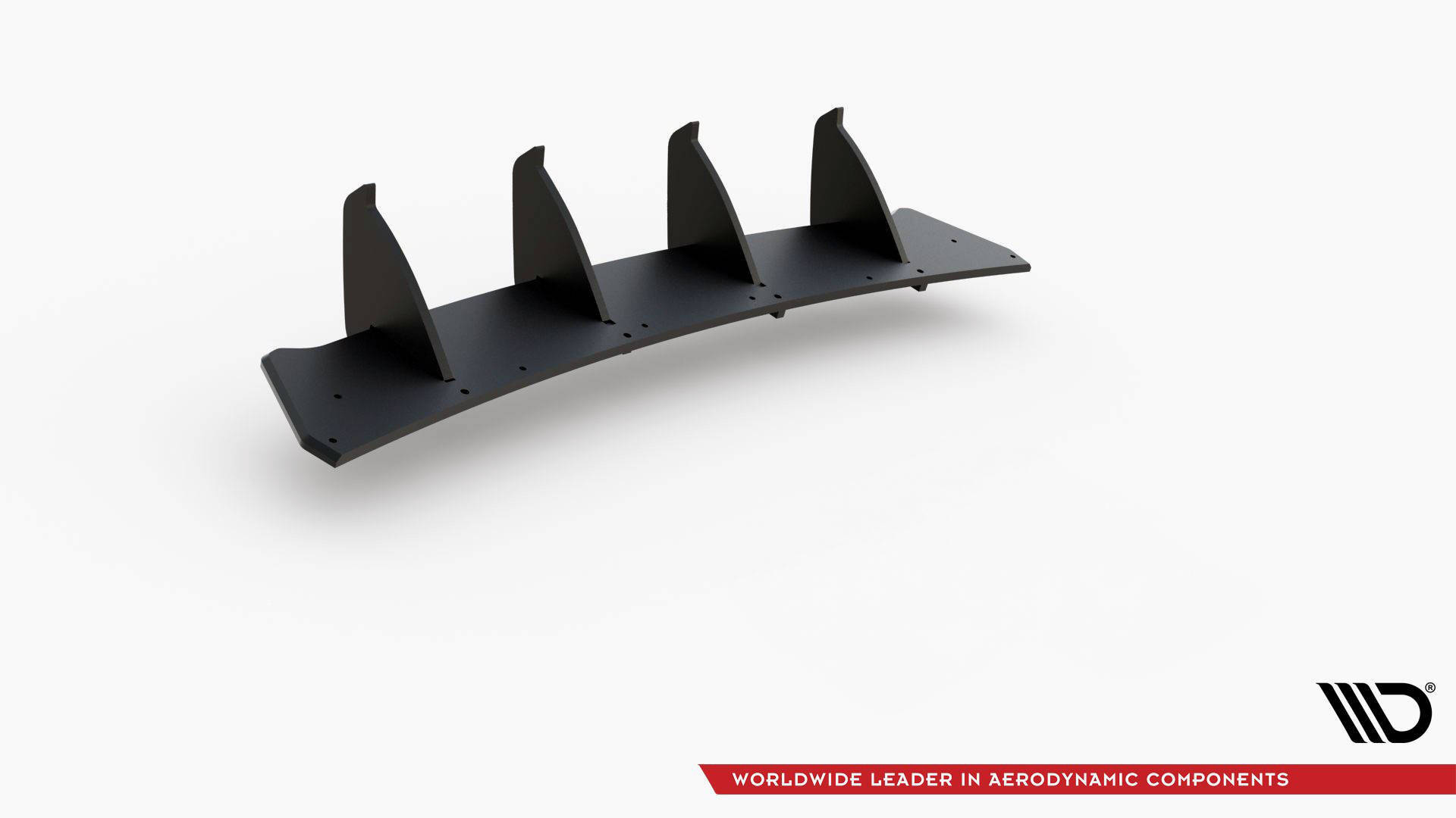 Street Pro Heckschürze Heck Ansatz Diffusor V.2 passend für VW Golf GTI Mk6 rot