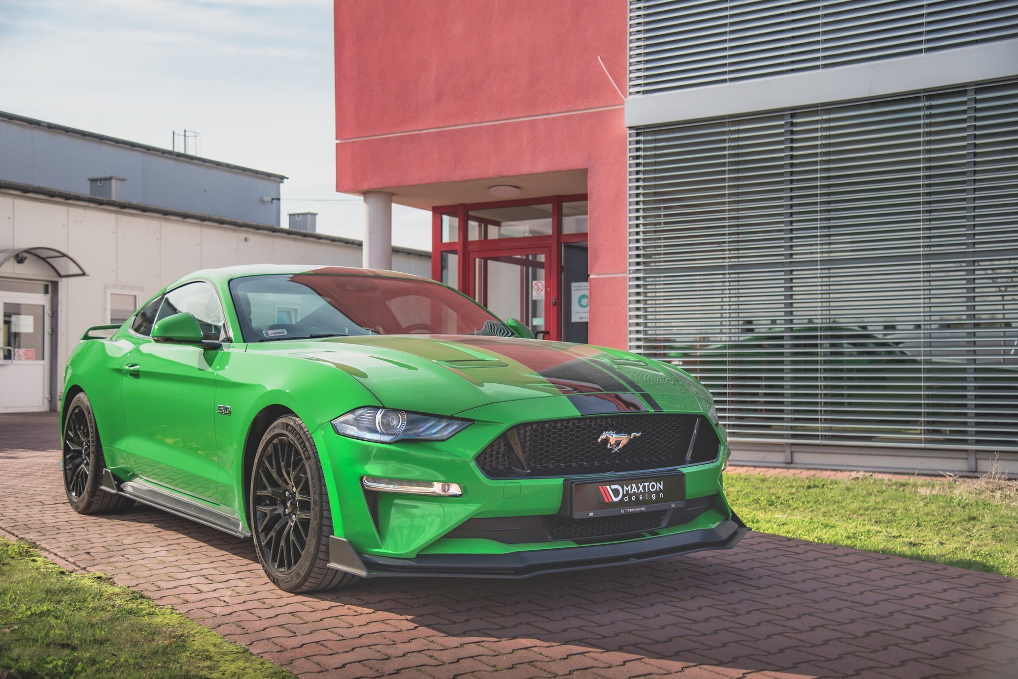 Street Pro Spoilerlippe Front Ansatz V.2 passend für Ford Mustang GT MK6 FL