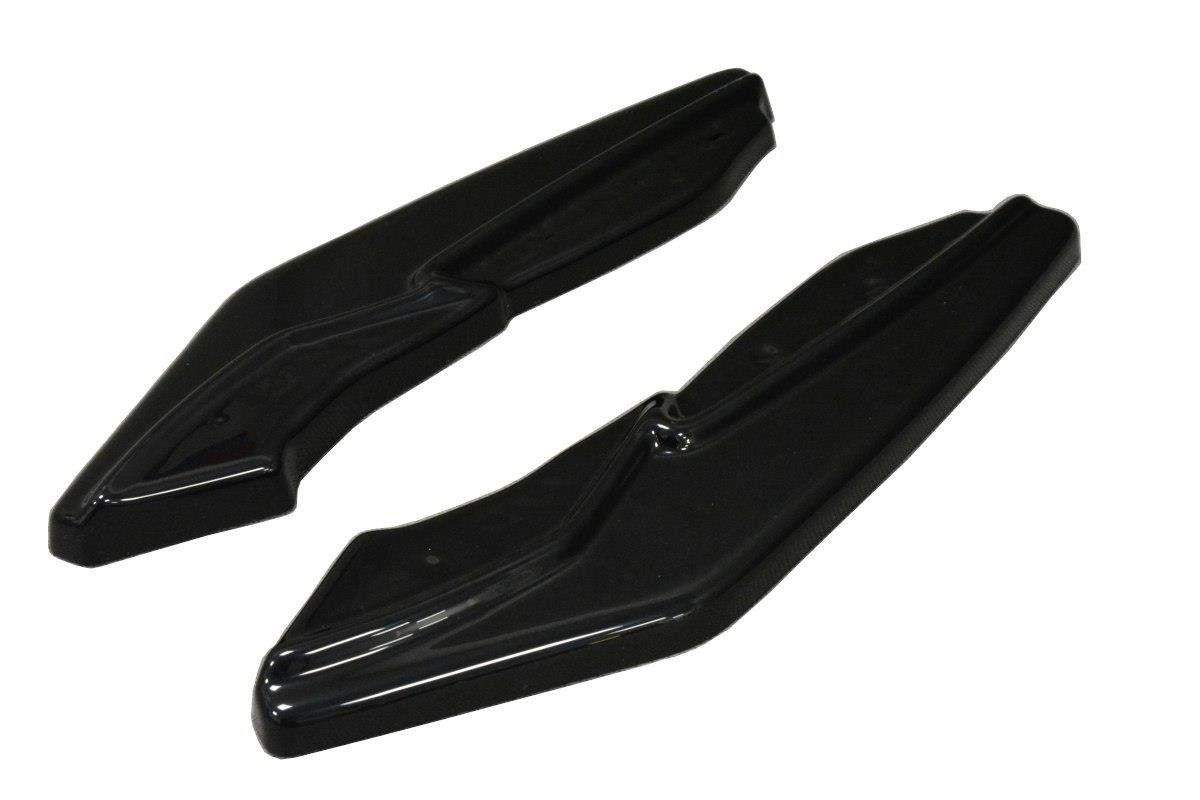 Heck Ansatz Flaps Diffusor für Renault Laguna mk 3 Coupe schwarz matt