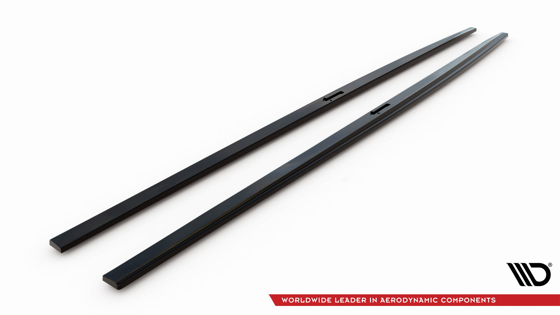 Seitenschweller Ansatz für Audi A7 S-Line C8 / S7 C8 / C8 Facelift / S7 Facelift schwarz Hochglanz