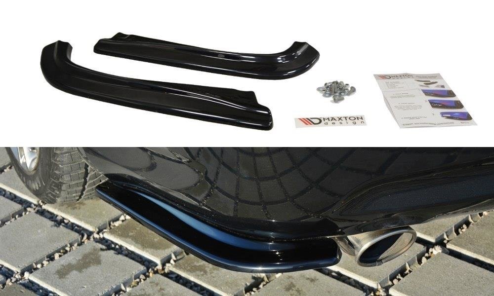 Diffusor Flaps passend für Infiniti G37 Limousine schwarz Hochglanz