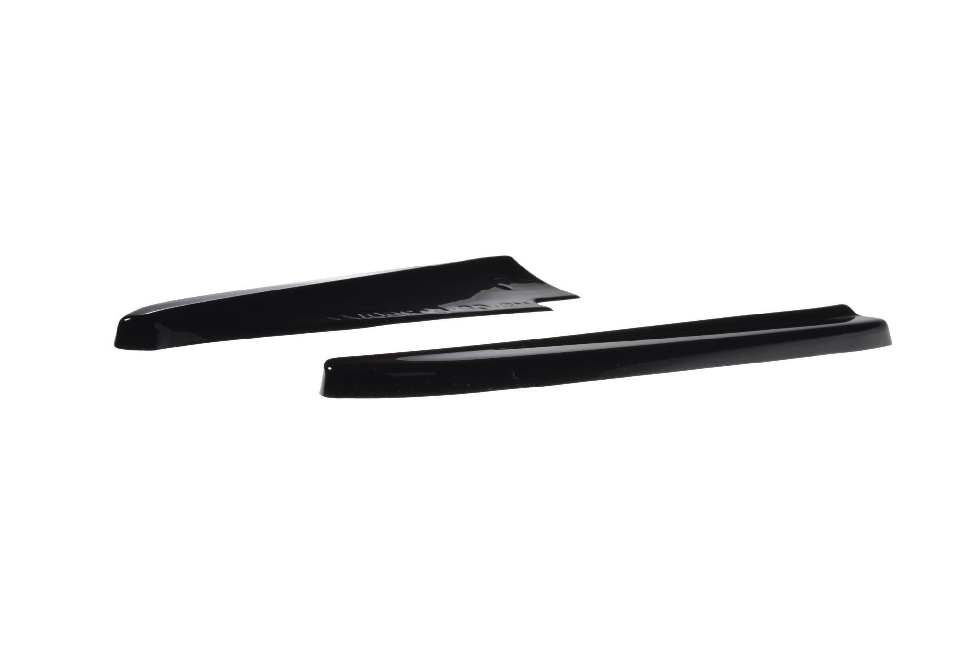 Diffusor Flaps passend für Maserati QUATTROPORTE MK.6 vor FL schwarz matt