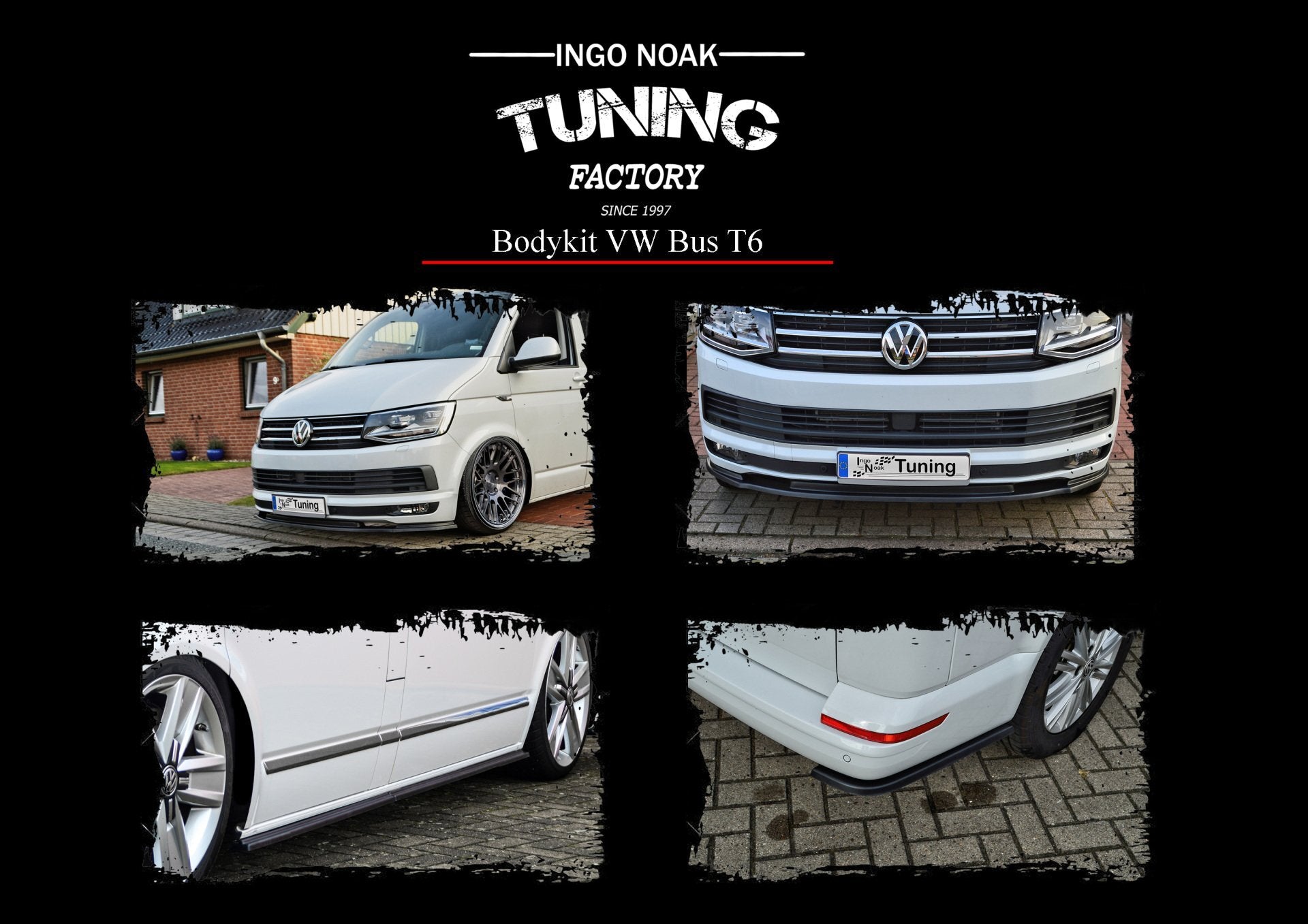 Bodykit für VW Bus T6 Bj. 2015-2019 Carbon Optik