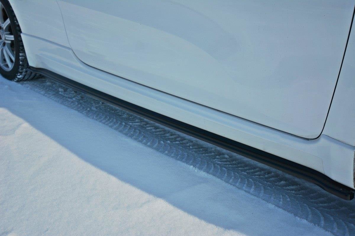 Street+ Seitenschweller Leisten passend für Kia Ceed GT MK2 schwarz Hochglanz