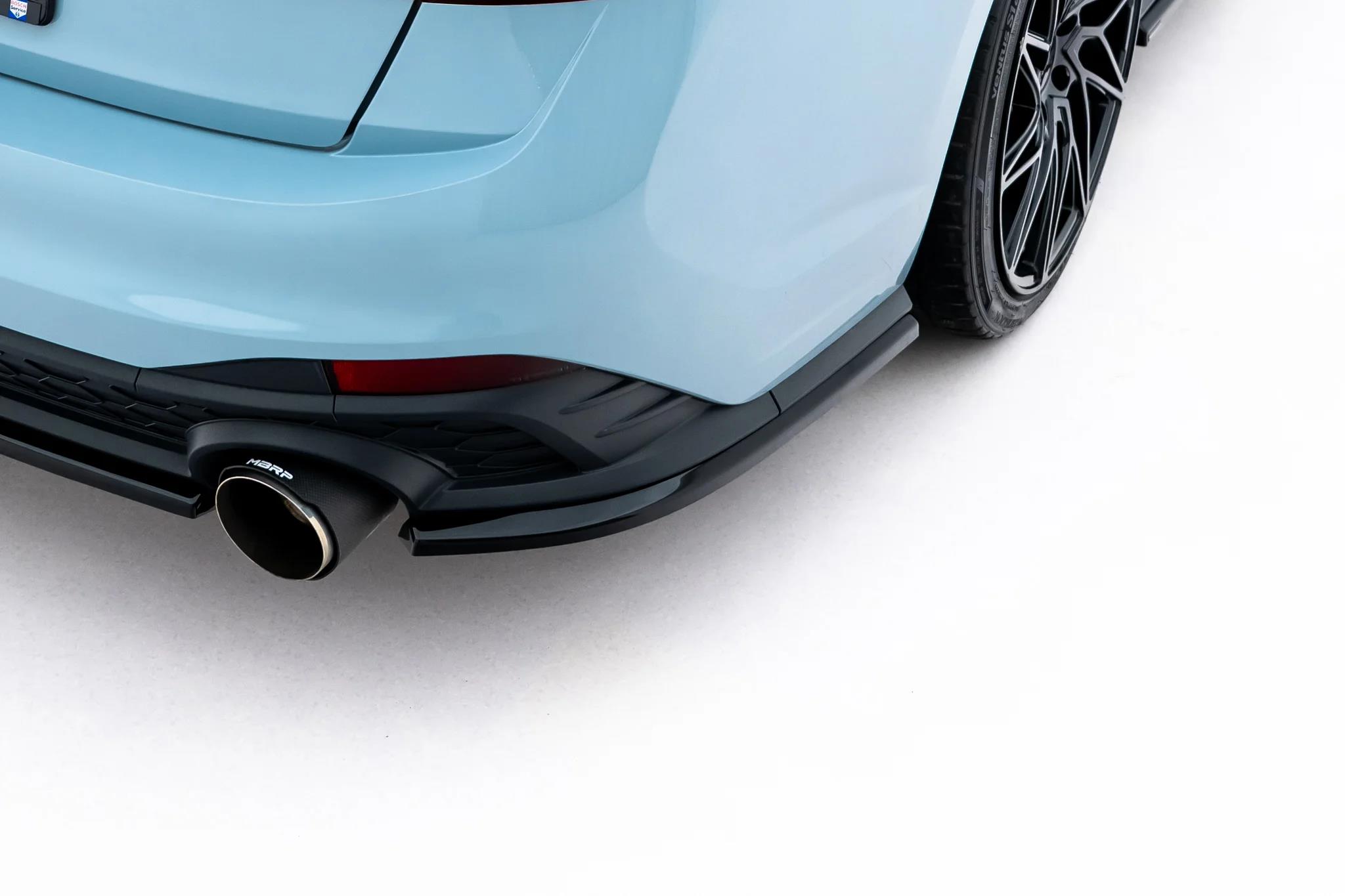 Diffusor Flaps passend für VW Jetta GLI Mk7 Facelift 2 schwarz Hochglanz