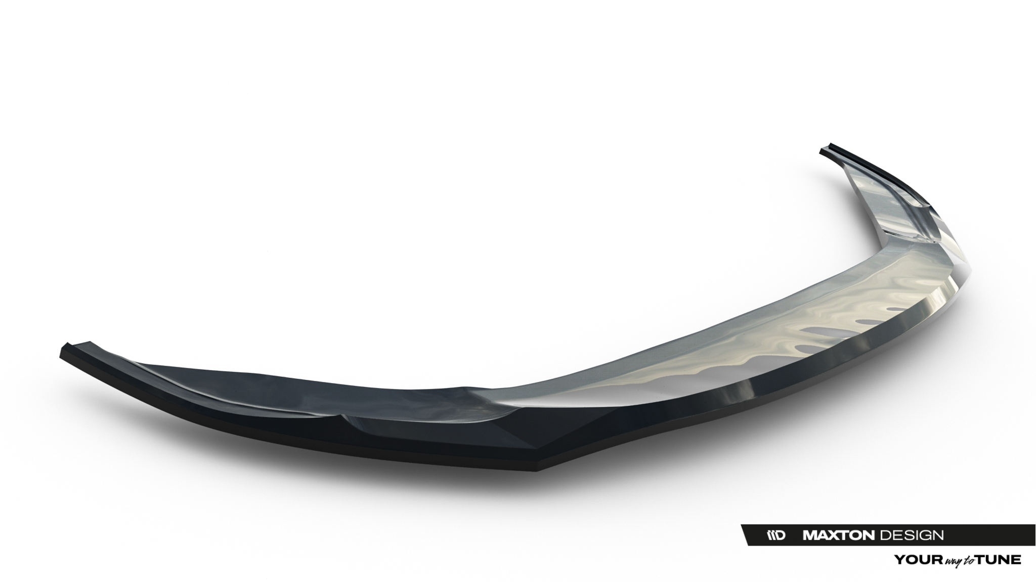 Frontlippe V.2 passend für VW Jetta GLI Mk7 Facelift 2 schwarz Hochglanz