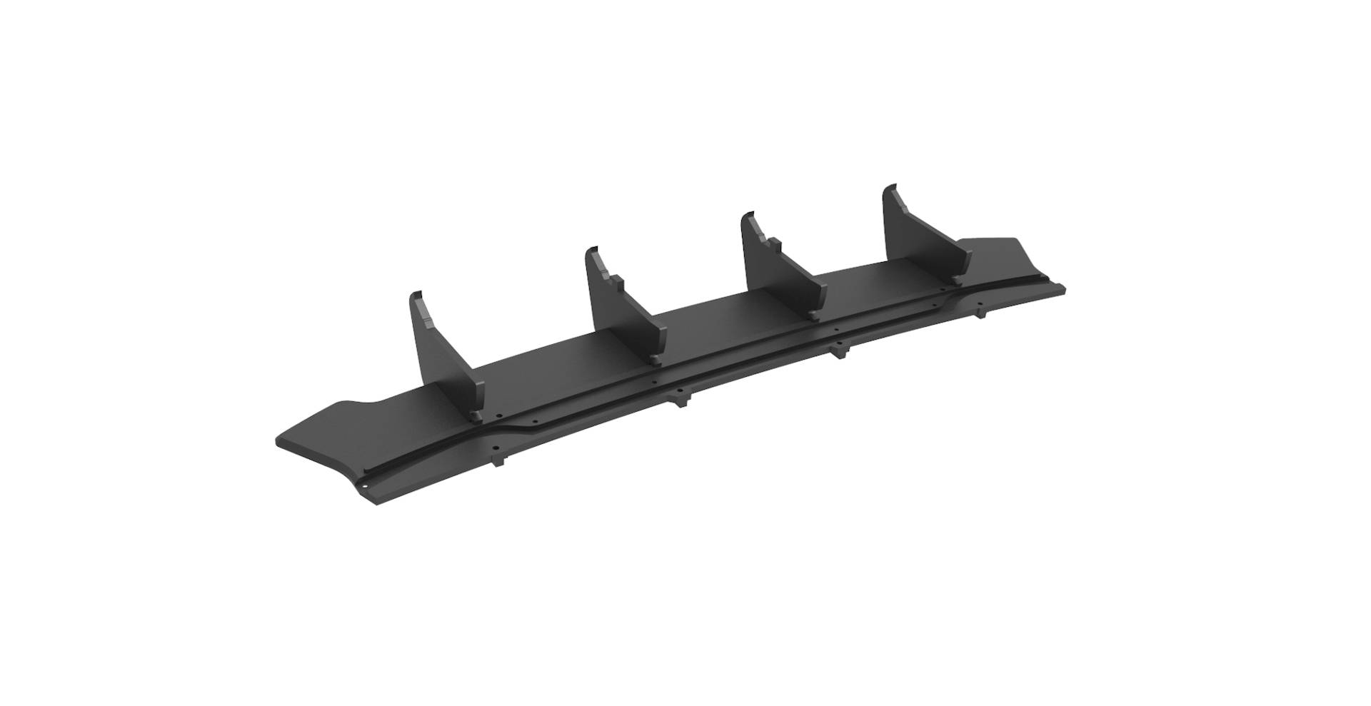 Street Pro Heckschürze Heck Ansatz Diffusor passend für VW T-Roc Mk1