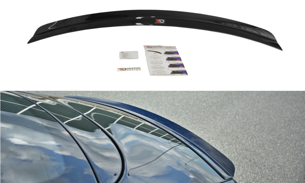 Heckspoiler Lippe passend für BENTLEY CONTINENTAL GT schwarz Hochglanz