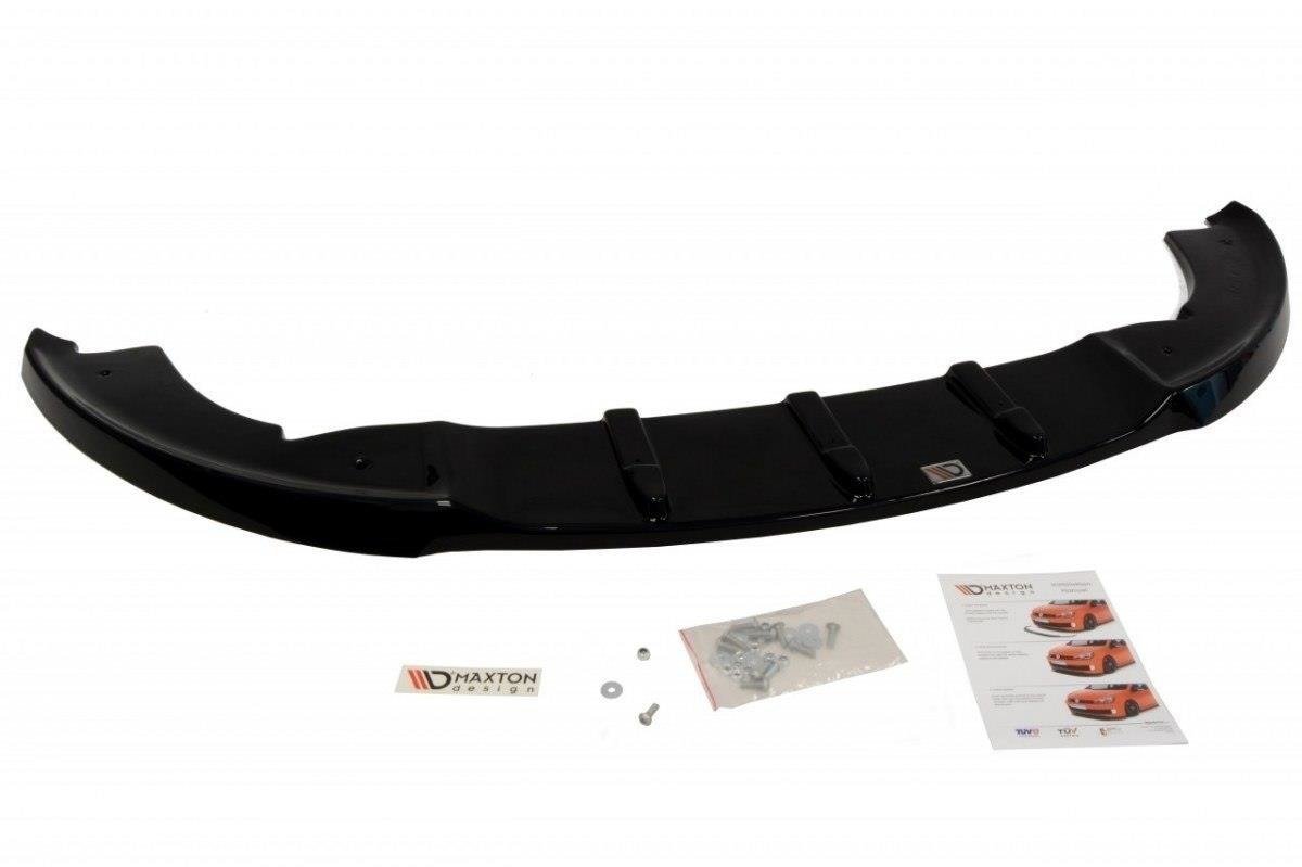 Street+ Spoilerlippe Front Ansatz passend für Seat Ibiza IV 6J vor FL schwarz Hochglanz