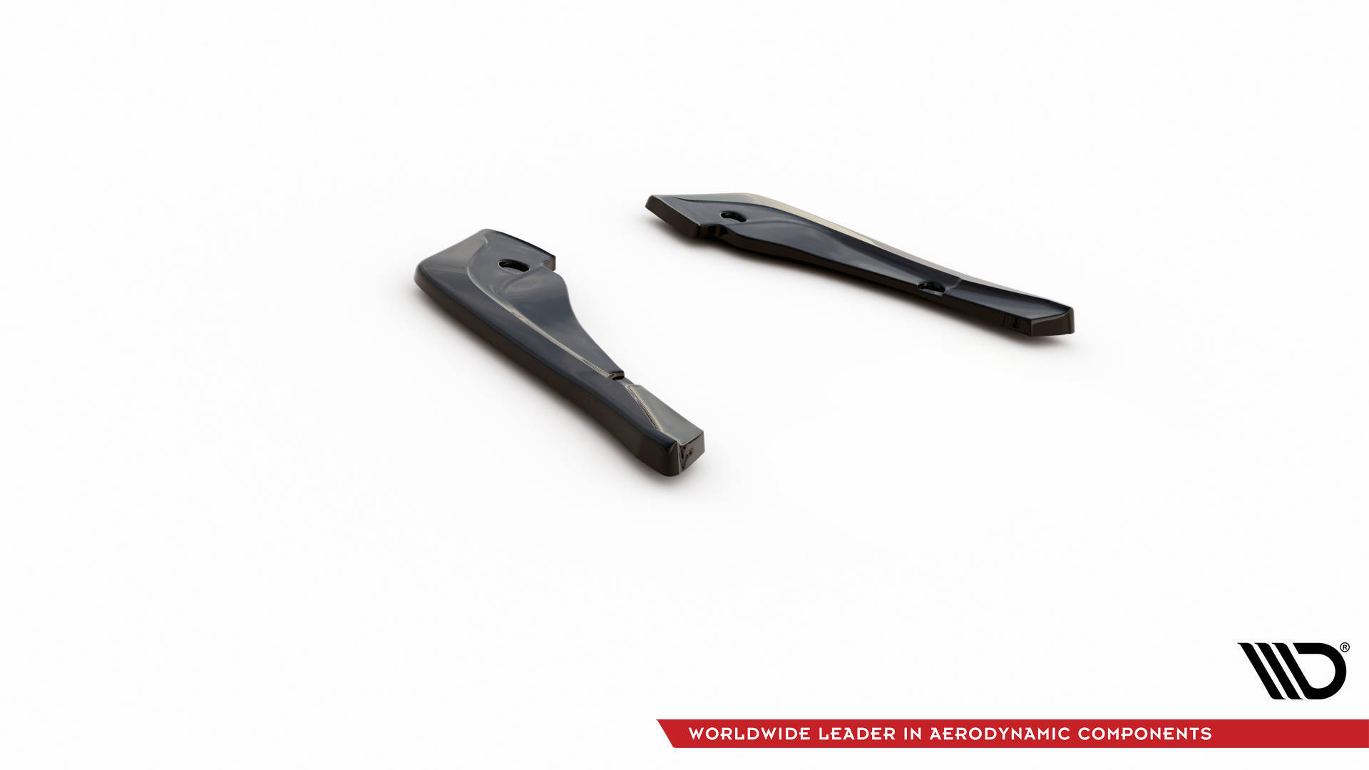 Heck Ansatz Flaps Diffusor V.1 für Toyota Supra Mk5 schwarz Hochglanz
