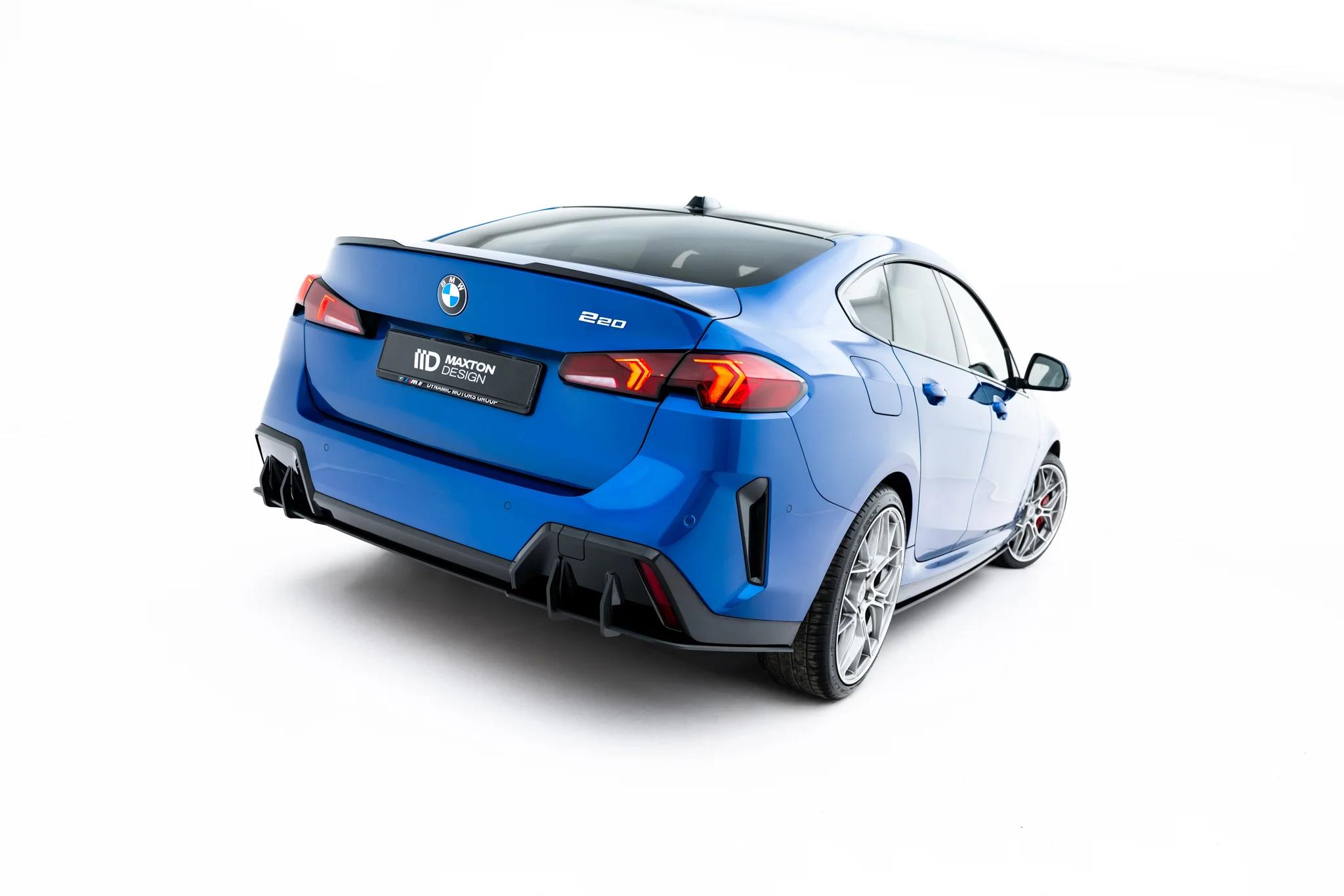 Heckansatz Diffusor passend für BMW 2 M-Paket Gran Coupe F74 schwarz matt