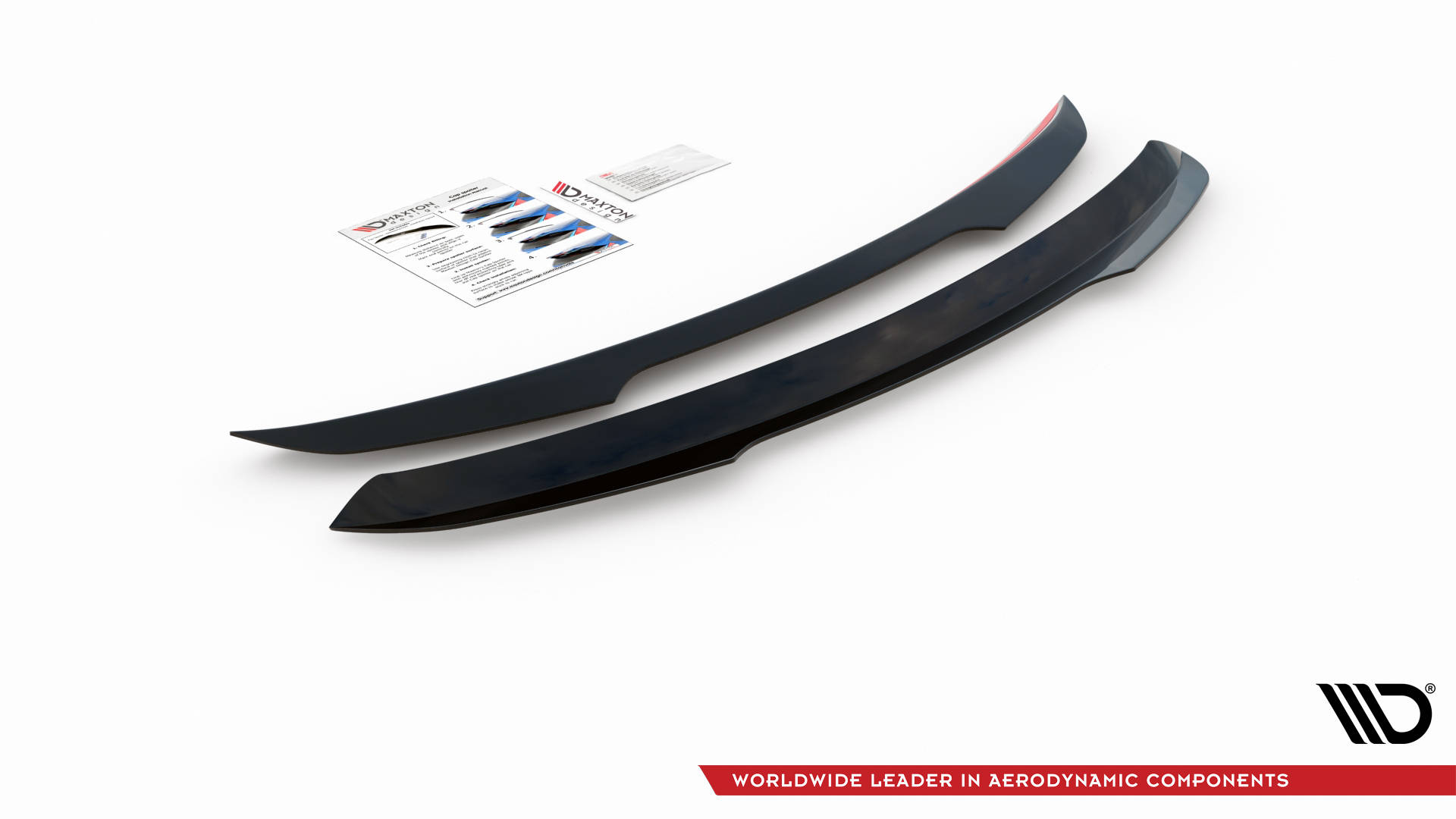 Heck Spoiler Aufsatz Abrisskante passend für Mercedes GLS AMG-Line X167 FL schwarz Hochglanz