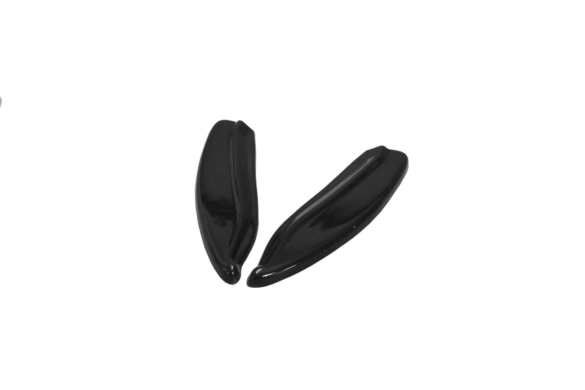 Heck Ansatz Flaps Diffusor V.1 für Mercedes SLK R172 schwarz Hochglanz