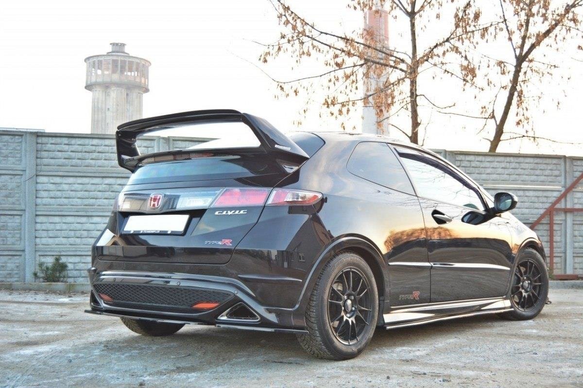 Spoiler CAP für HONDA CIVIC VIII TYPE R für MUGEN spoiler Carbon Look